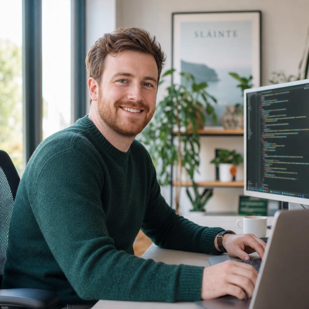 Irish Web HQ team at work